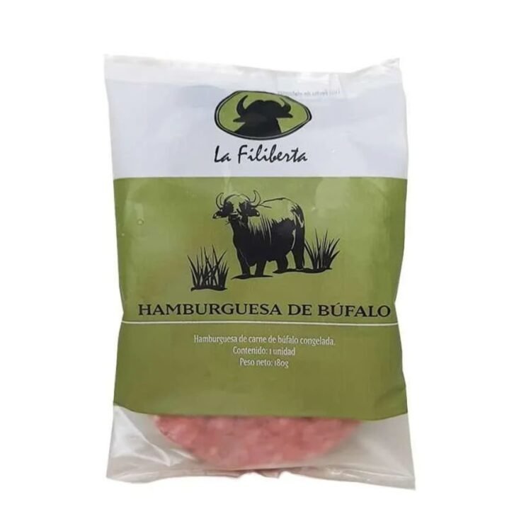 HAMBURGUESA DE BUFALO | LA FILIBERTA POR UNIDAD 180g
